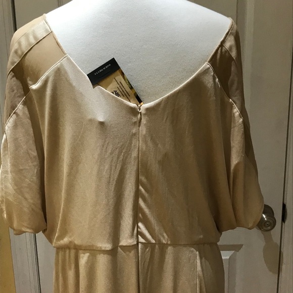 NWT ABS Champagne color dress size 1X - Picture 6 of 15
